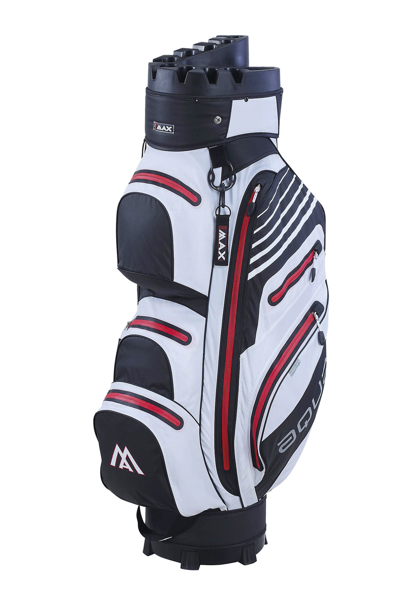 BIG MAX Aqua IDry Silencio Golf Cartbag 100 wasserdichte Golftasche