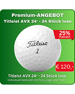 Titleist AVX Premium Angebot - 24 St&uuml;ck lose zum Sonderpreis!