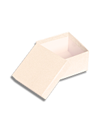 GE24 Glitzer Geschenkbox Silber für 1 - 4 Golfbälle