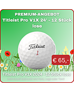 Titleist Pro V1X Golfbälle lose individuell bedruckt