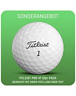 Titleist Pro V1 Golfball 12er Pack SONDERANGEBOT- individuell bedruckt
