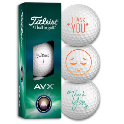 Titleist AVX - Thank You Golfbälle 3er Set