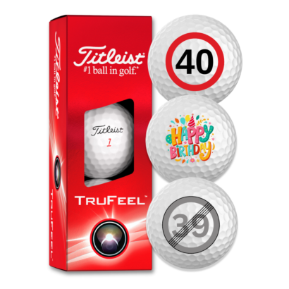 40. Geburtstag Golfbälle