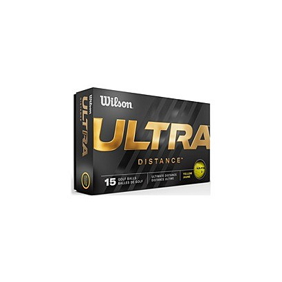 Wilson ULTRA Distance Golfball Gelb - 15er Pack