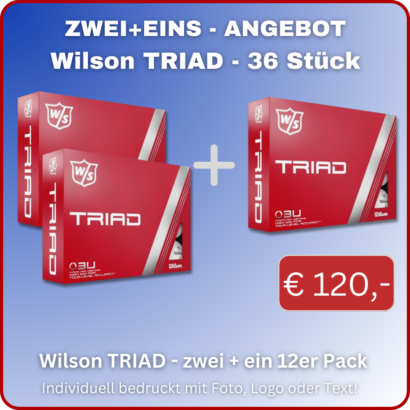 Wilson TRIAD 2 + 1 Angebot.png