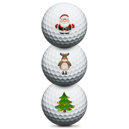Callaway Warbird Christmas Golfbälle - 3er Pack