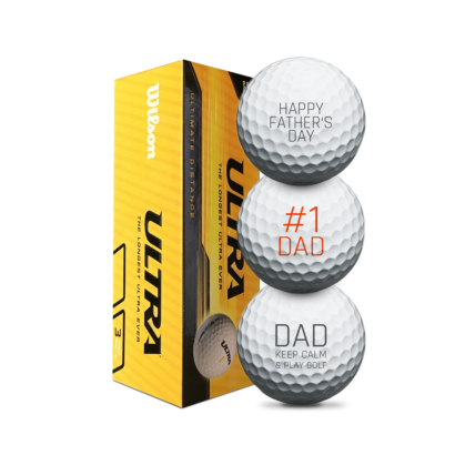 Wilson ULTRA Distance Golfball - 3er Pack - Fathers Day Edition