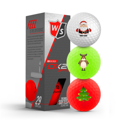 Wilson Staff DUO Soft+ / Optix Xmas - 3er Pack