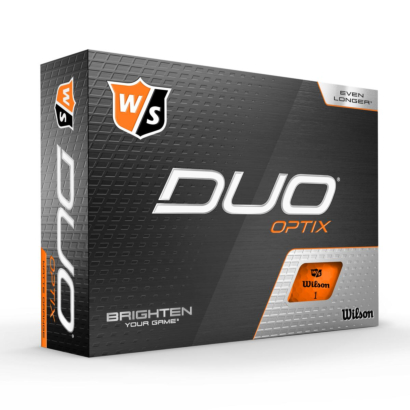 Wilson Staff Duo Optix Orange 12er Pack