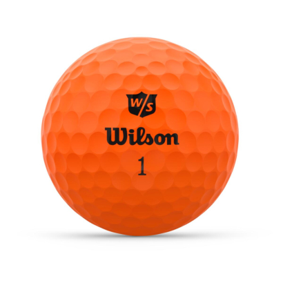 Wilson Staff Duo Optix Orange - Individuell Bedruckt