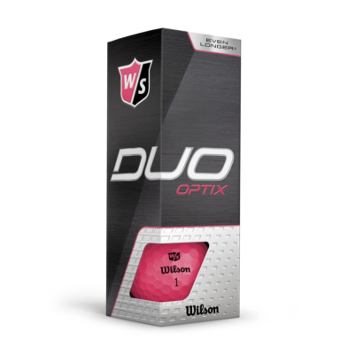 Wilson Staff Duo Optix Pink - 3er Pack