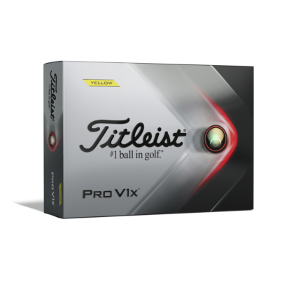 Titleist Pro V1X 2021 Golfball Gelb - 12er Pack