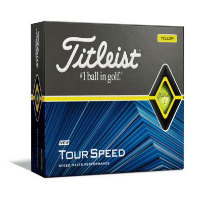 Titleist Tour Speed 2020 Golfball Gelb - 12er Pack