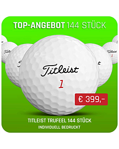 Titleist TruFeel Golfball 144 Stk TOP-ANGEBOT- Individuell Bedruckt