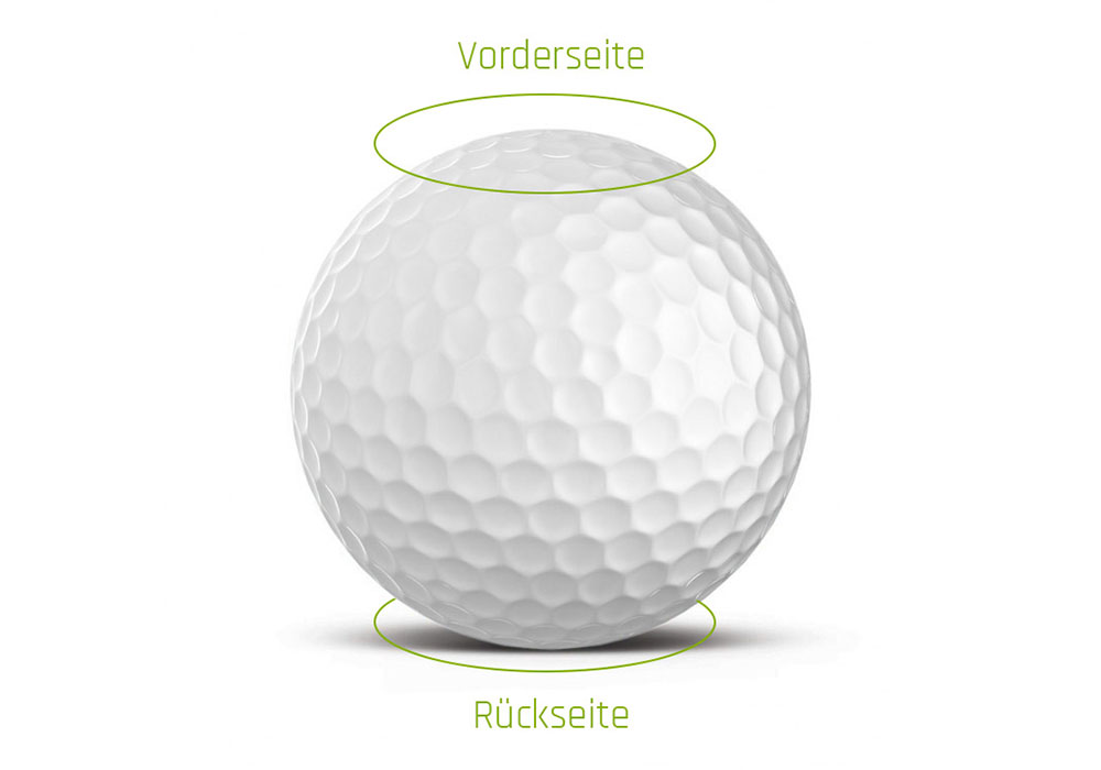 Staubpinsel - Golfball design-Black - tonicolors GmbH